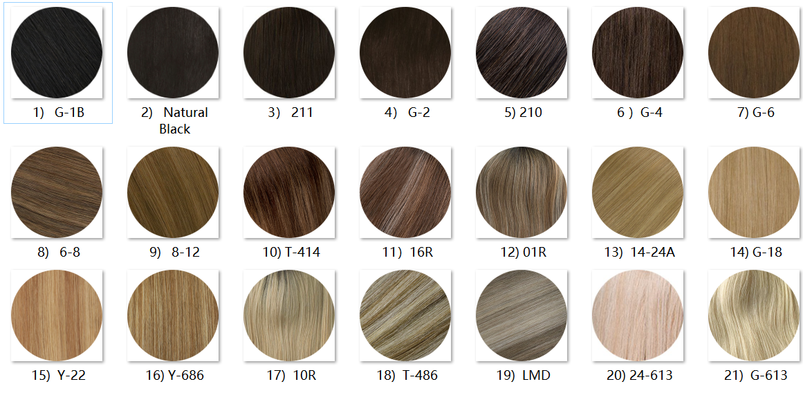 How to choose the right color hair extensions